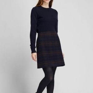 Uniqlo Plaid Mini Skirt